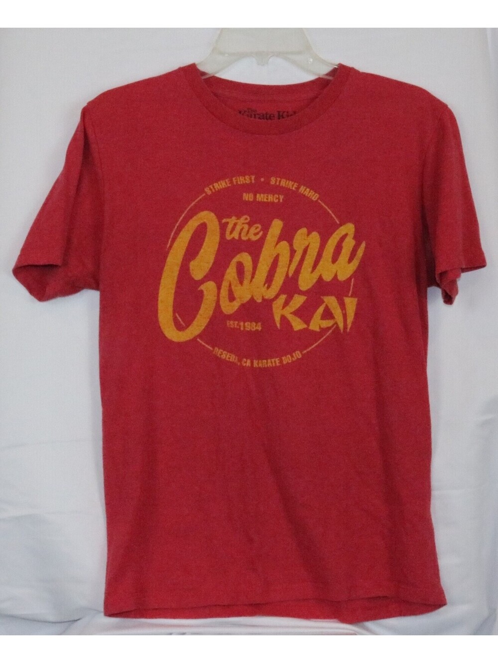 Cobra Kai Karate Kid Tee Shirt Size Small Short Sleeve Pullover Dojo Movie